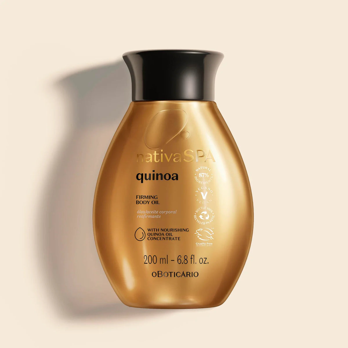 oBoticario | ACEITE HIDRATANTE QUINOA, 200ml