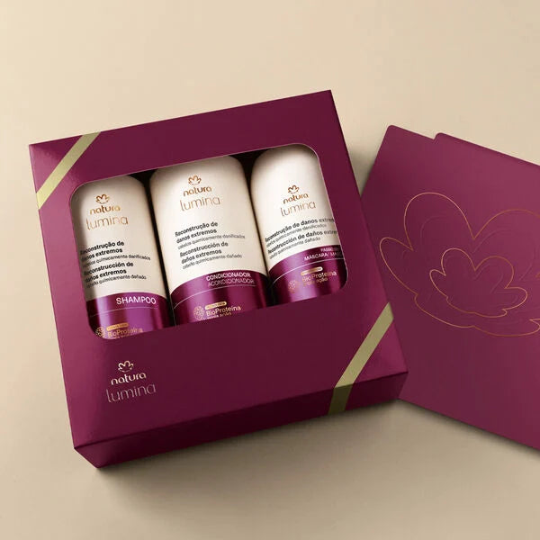 Natura Lumina Reconstrucción de Daños Extremos Kit Regalo 3 productos