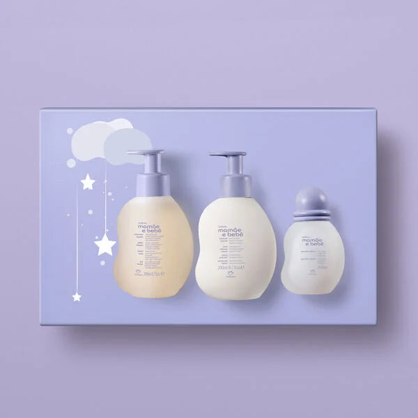 Natura Mamãe e Bebê Relaxante Kit Regalo 3 productos