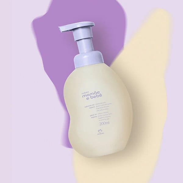 Natura Mamãe e Bebê Jabón en Espuma Relajante 200 ml