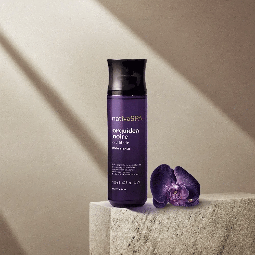 Nativa Spa Body Splash Orquídea Noire 200 ml  OBoticário