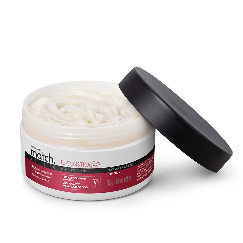 oBoticario Match Mascarilla Reconstrucción, 250g